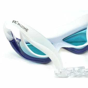 Kacamata Renang Dewasa Big Frame Anti Fog UV Protection Swimming goggles Adult Ruihe RH9110