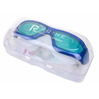 Kacamata Renang Dewasa Big Frame Anti Fog UV Protection Swimming goggles Adult Ruihe RH9110