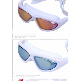 Kacamata Renang Dewasa Big Frame Anti Fog UV Protection Swimming goggles Adult Ruihe RH9110