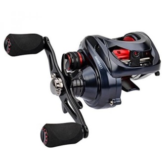 Gambar KastKing Spartacus Maximus Metal Baitcasting Fishing Reel   Saltwater Baitcaster  10 + 1 Shielded Stainless Bearings   25 LB Carbon Fiber Drag   Zero Flex Aluminum Alloy Construction(Right Handed)   intl