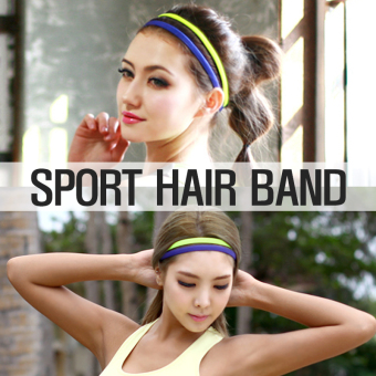 Kebugaran olahraga berjalan yoga karet rambut headband Kebugaran olahraga berjalan yoga karet rambut headband