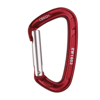 Gambar Kolam Gunung Penanjakan Aluminium Karabiner 24KN (Merah)