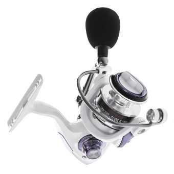 LIEYUWANG 13 + 1BB ( True 5 + 1BB ) Full Metal Fishing Spinning Reel With Exchangeable Handle (Pearl White) - intl
