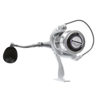 LIEYUWANG 13 + 1BB ( True 5 + 1BB ) Full Metal Fishing Spinning Reel With Exchangeable Handle (Pearl White) - intl