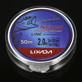 Lixada 50m Fishing Line Thread Clear White Thin Fishing Line Smooth Casting For Freshwater And Saltwater - Intl Juni 2018 - 5 Lixada 50m Fishing Line Thread Clear White Thin Fishing Line Smooth Casting for Freshwater and Saltwater - intl - 5
