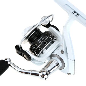 LIXADA TW500 5 x 1 bantalan bola 5,2:1 kanan tangan kiri dipertukarkan Spinning Reel pancing