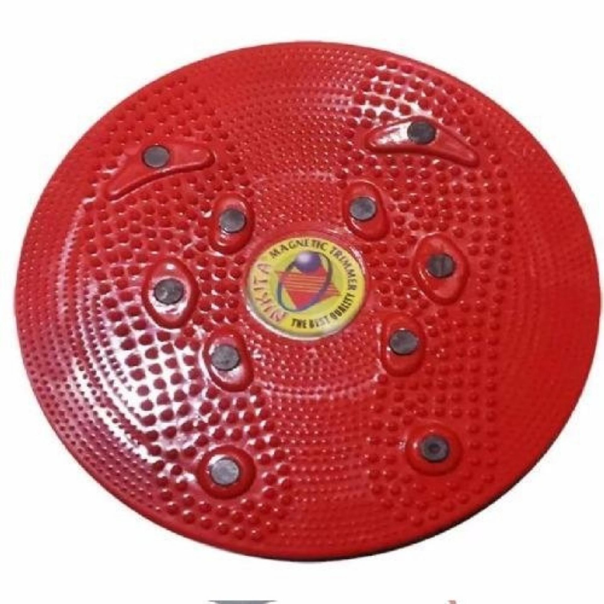 Magnetic Trimmer Pelangsing Tubuh Jogging Body Plate - Merah