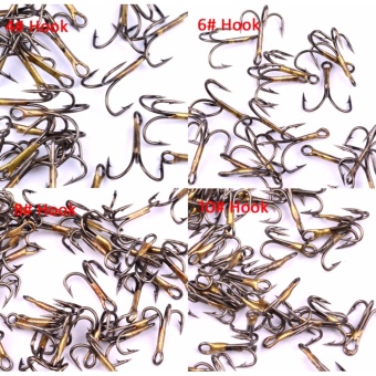 MermaidKnight New 100Pcs/Box Fishing Tackle Mixed Size 2/4/6/8/10Fishing Hook High Qulity Brown Color Jig Big Hook Treble Hooks -intl Pebruari 2019 - 4 MermaidKnight New 100Pcs/Box fishing tackle Mixed Size 2/4/6/8/10Fishing Hook High Qulity Brown Color Jig Big Hook Treble Hooks -intl - 4