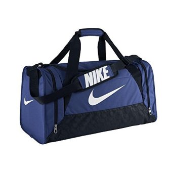 Gambar NIKE Brasilia mall Duffel Bag BA4831 411 GameRoyal Black White ship from USA   Flyingcoco   intl