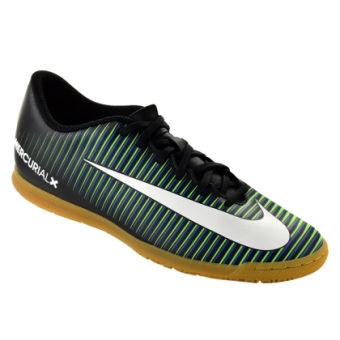 Gambar Nike Mercurial Vortex III IC Men s Sepatu Futsal   Hitam Putih Paramount Blue