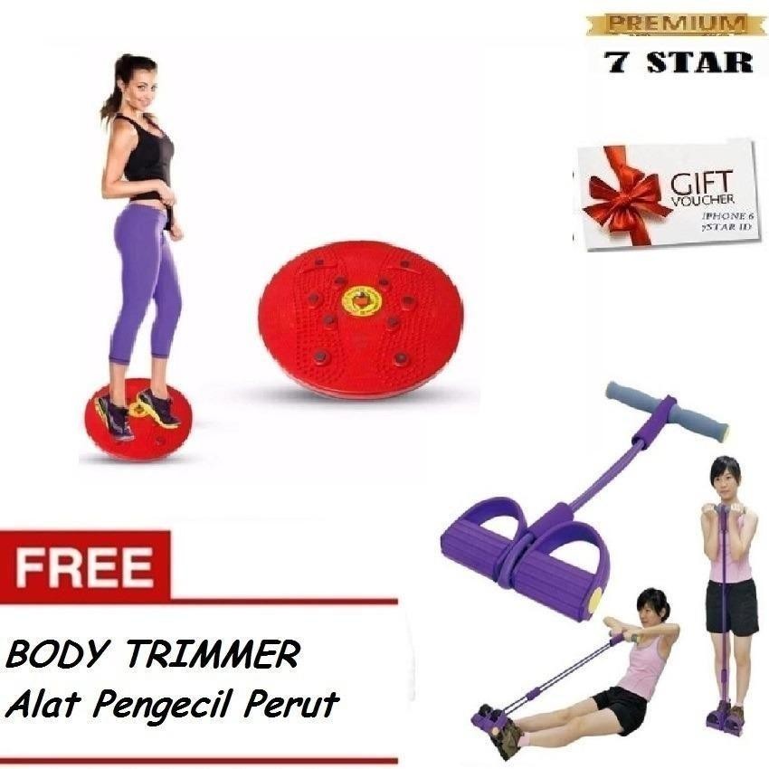 Paket Alat Olahraga Pelangsing Tubuh Jogging dan Body Trimmer PREMIUM