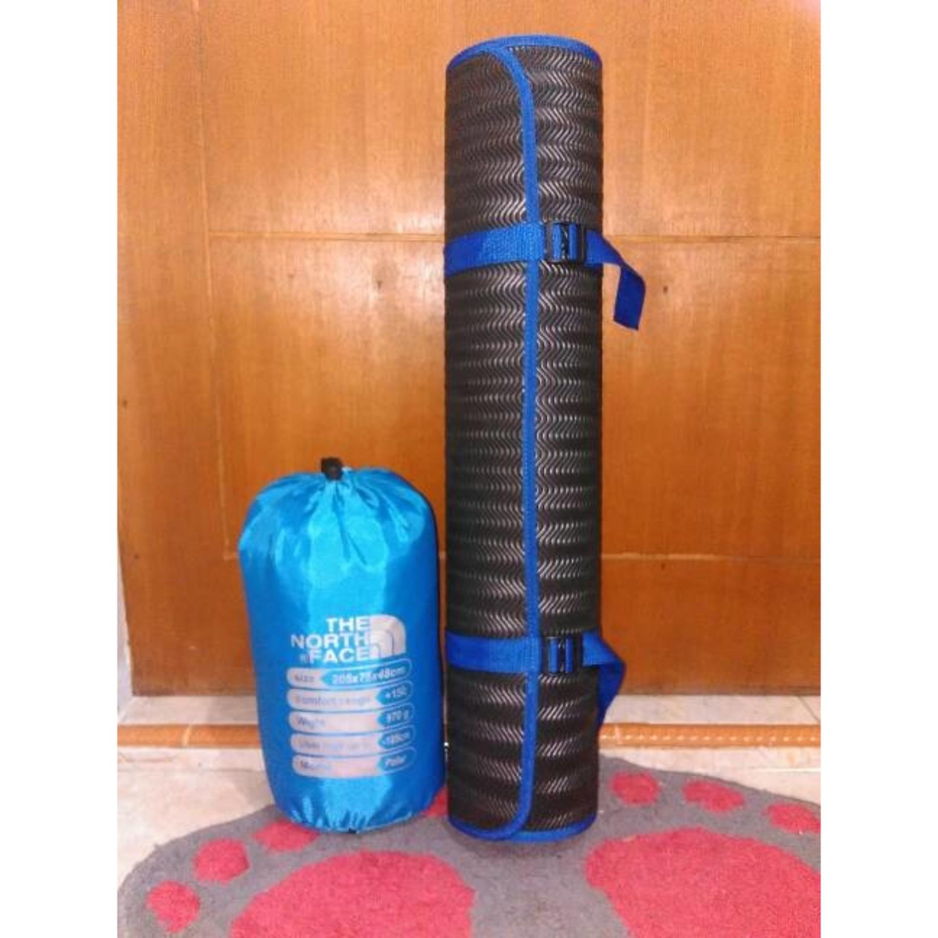 Paket hemat Sleeping bag polar & Matras spon terlaris