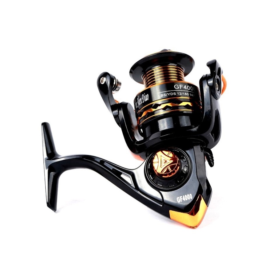 12x1 Kiri Bantalan Bola Gullungan Pancingan Reel Pancing Memancing Terbang Kecepatan Tinggi With Sistem Rem Magnetik