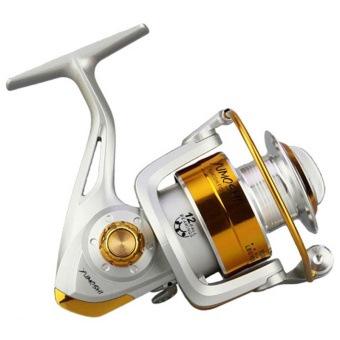 PAlight Memancing Reel 12 BB 5.5:1 logam spul Fishing Tackle Spinning Reel ikan roda Aksesoris (ukuran: 1000)