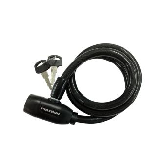 Polygon Kunci Sepeda Kabel Ammo - Hitam