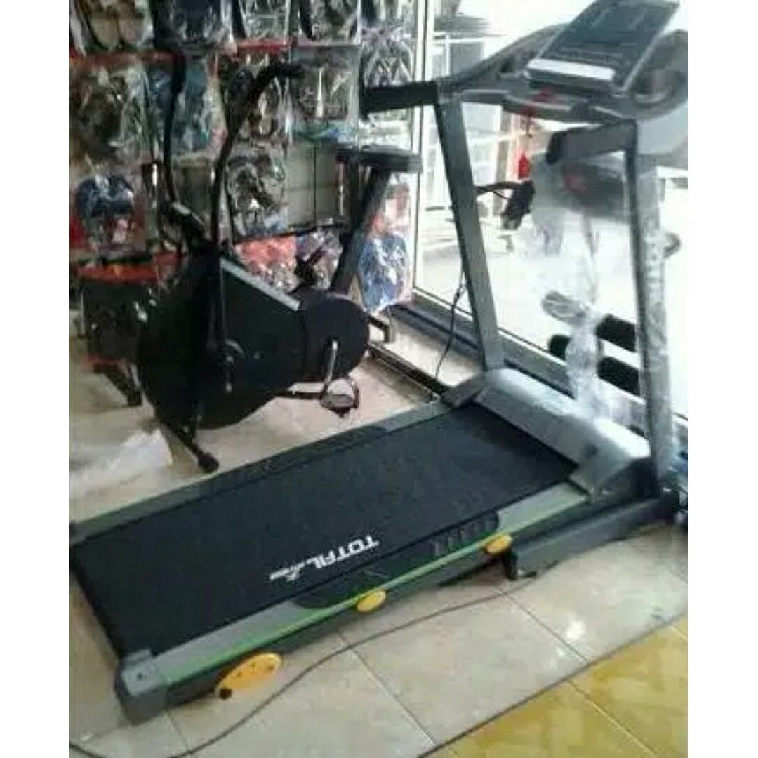 Treadmill alat fitness TL 8600 TREADMIL 4 FUNGSI 2HP GARANSI 1 TAHUN