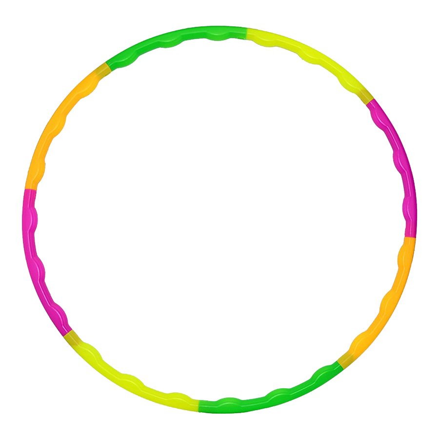 Universal Child Removable Soft Hula Hoop 65 CM - Multi-Color