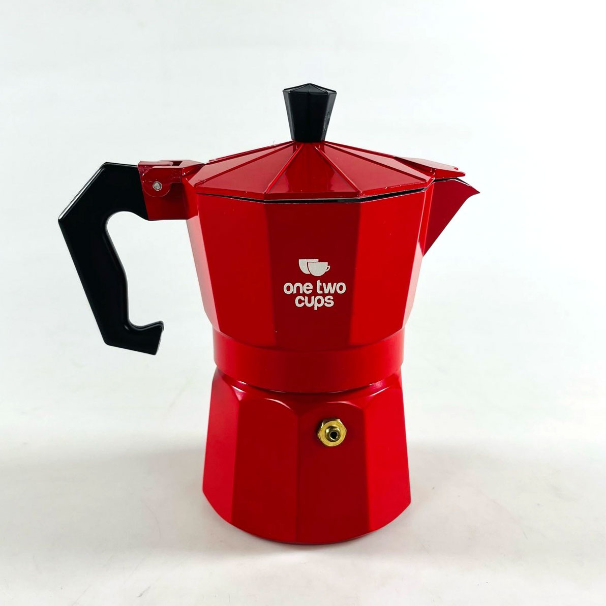 Moka Pot Espresso Coffee Maker Stovetop 3 Cup 150 ml Made from Aluminum Alloy