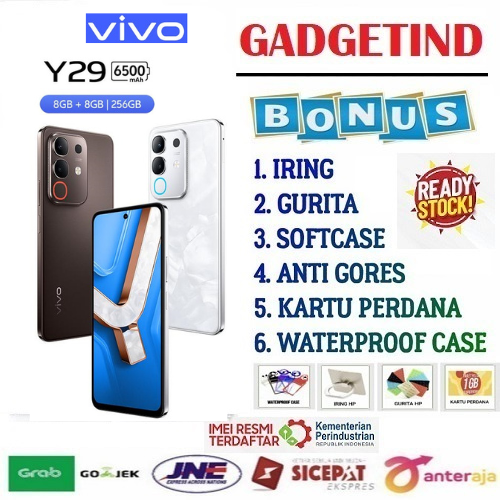 Sale Vivo Y29 8/256Gb | 8/128Gb | 6/128Gb - Exclusive Marble Design, 6500Mah Lasts 3 Days, Extreme Resilience, Ip69 Extreme Waterproof, Ai Erase 2.0 + Ai Harga 1,671,520 rupiah*Gratis Ongkir