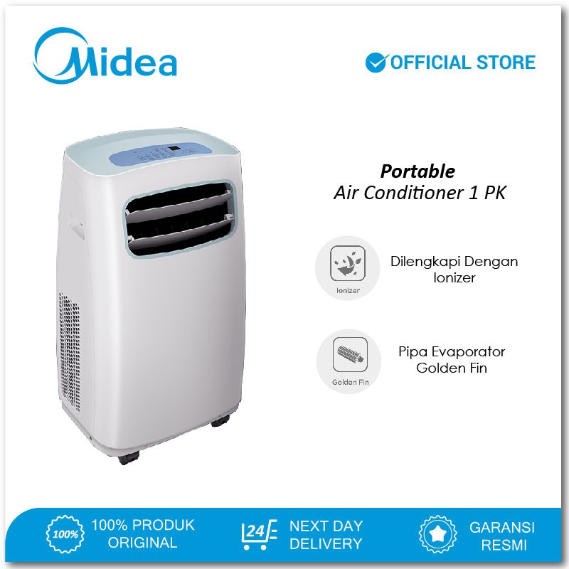 ac midea 3 4 pk low watt