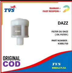 Filter Saringan Oli ORI TVS Dazz 110 - K3081750 - Oil Filter