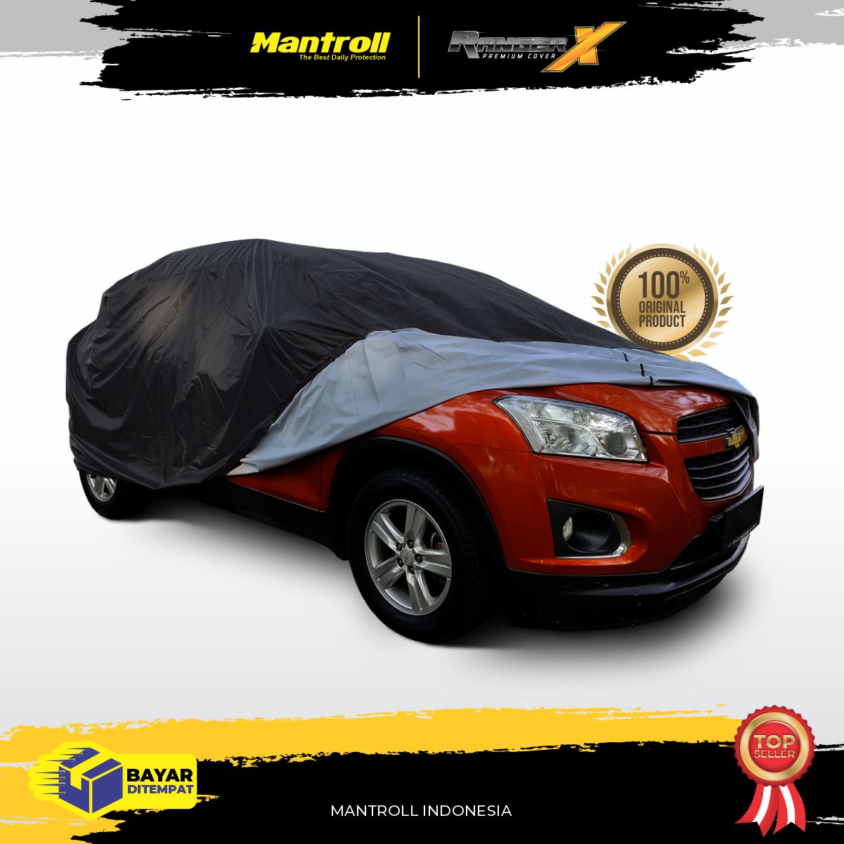 Mantroll Ranger X Cover Mobil Tipe Tertinggi 3 Lapis Coating Khusus Mobil Honda CRV 2016-2022 Ekstra Full Outdoor Harga 949,000 rupiah*Gratis Ongkir