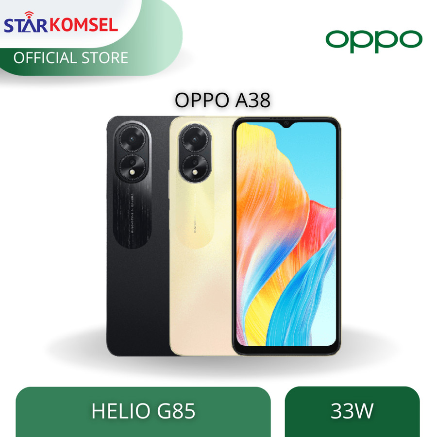 HP OPPO A38 4/128 (GARANSI RESMI) Harga  1,799,000 Ringgit*Penghantaran Percuma