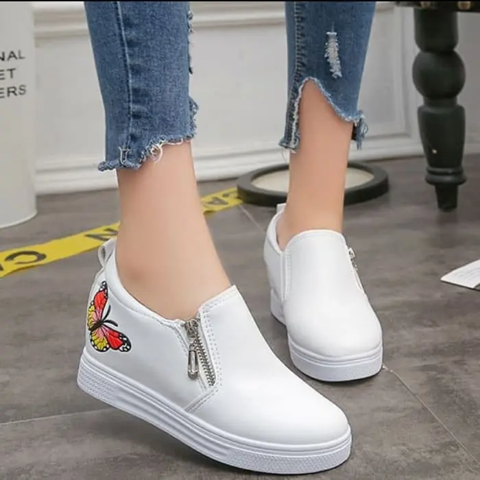 Slip On Wanita Murah Terbaru Kekinian Remaja Keren Ori Pesta Korea Mahal Slipon Slop Sepatu 2020 Casual Import Original Model Sepatu Wanita Slip On Casual Butterfly Sds260 Putih Putih 37 Kq186 Lazada Indonesia
