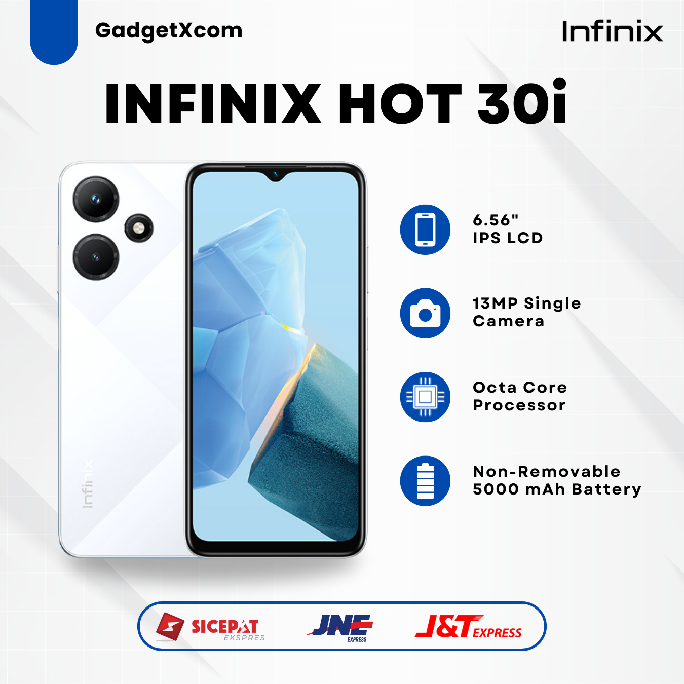 [PROMO] INFINIX HOT 30i 8/128GB FULLSET MURAH ISTIMEWA Giá 1,575,000 Đồng*Miễn phí vận chuyển