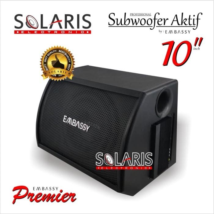 SUBWOOFER AKTIF 10 INCH BASSBOX EMBASSY TROJAN EMS-10 PREMIER - TRENDYSHOP Giá 1,322,000 Đồng*Miễn phí vận chuyển