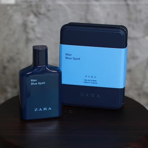 perfume man blue spirit zara