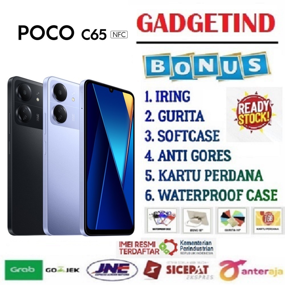 Sale Poco C65 8/256Gb Ram up to 16 Gb* Fast Processor Helio G85 90Hz Harga 1,200,000 rupiah*Gratis Ongkir