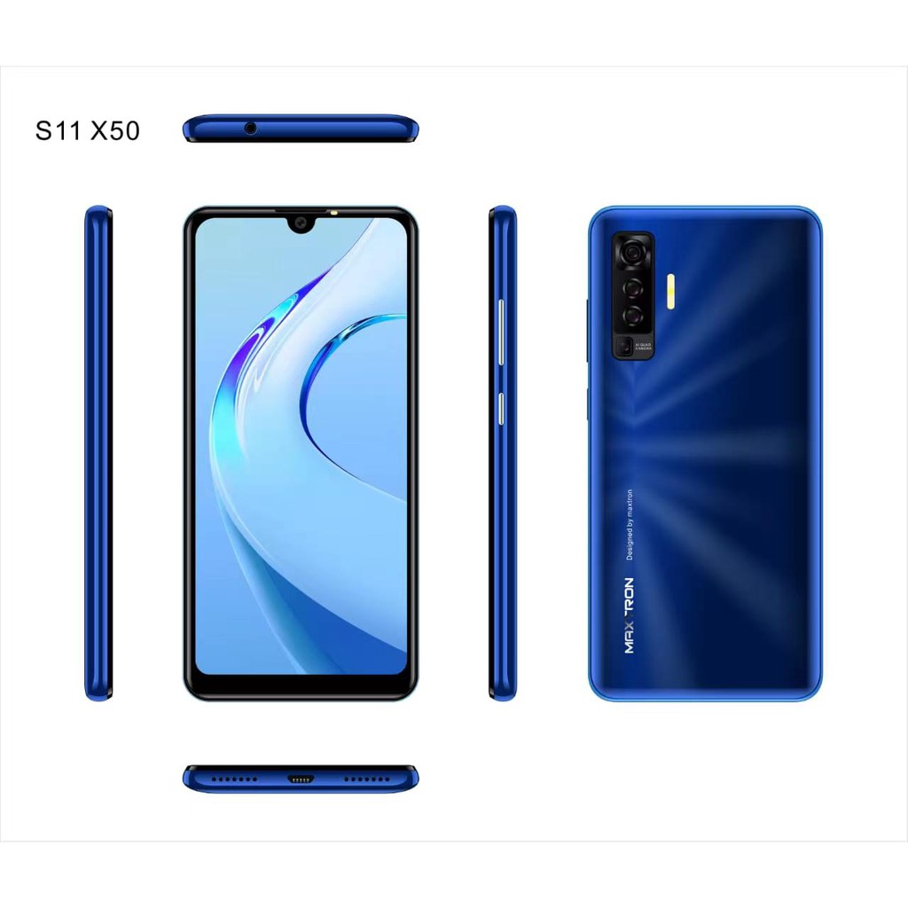 HP Maxtron S11 X50 6.26'' RAM 3GB/16GB 4G Smart Phone Android Garansi Resmi 1 Tahun