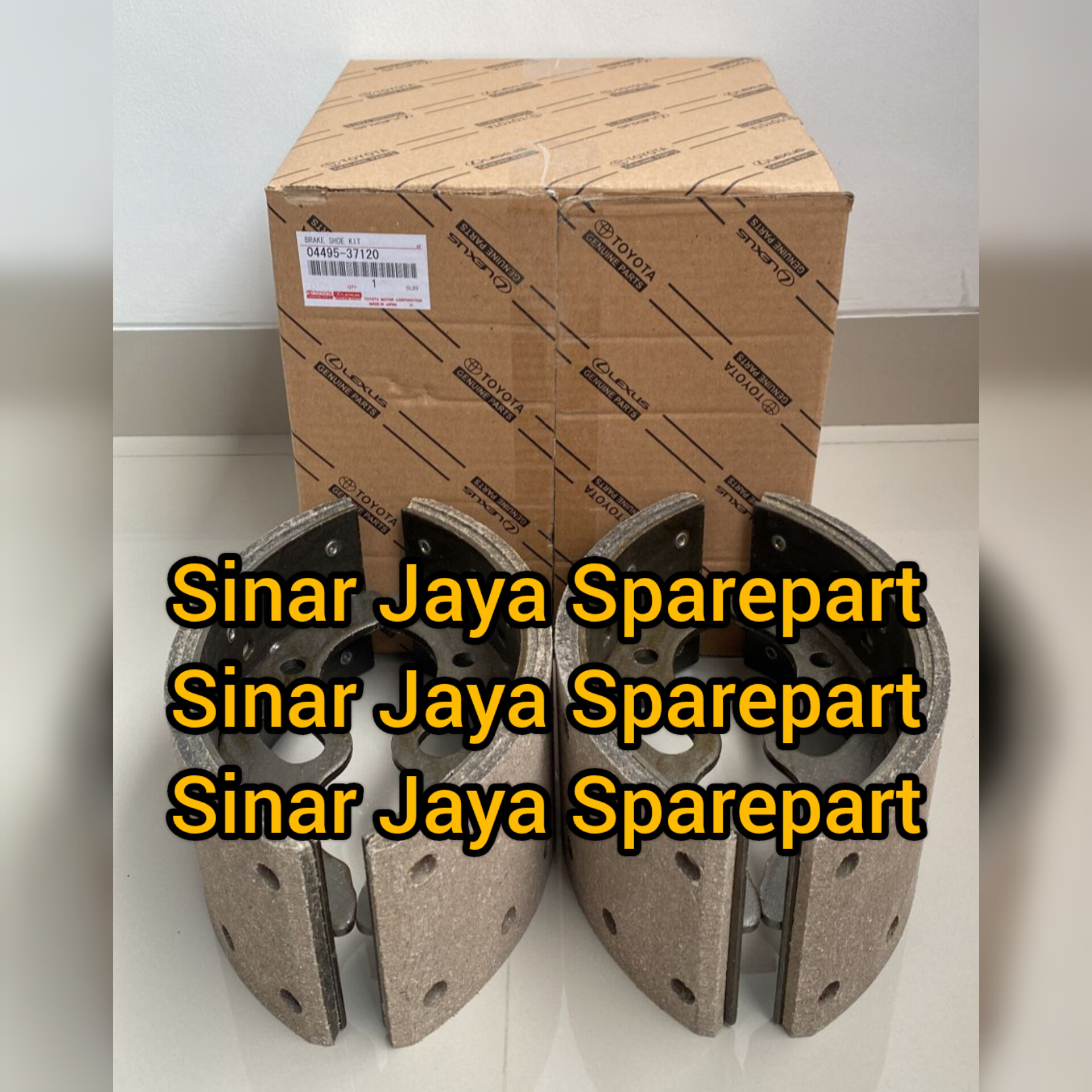 Kampas Rem Belakang Toyota Dyna 125HT 130HT Hino Dutro 130HT 130HD 04495-37034 Harga 850,000 rupiah*Gratis Ongkir