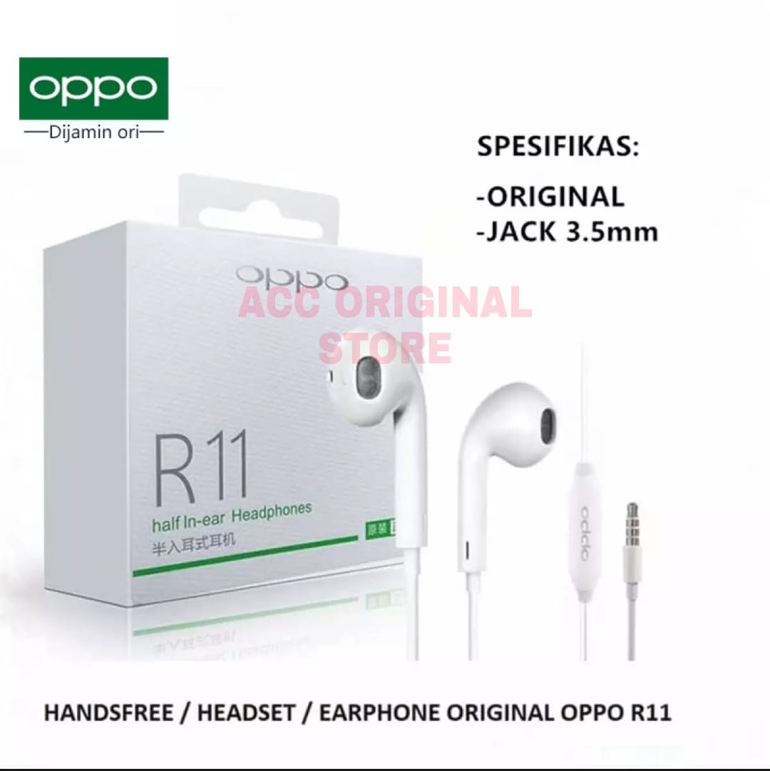 handsfree oppo r11