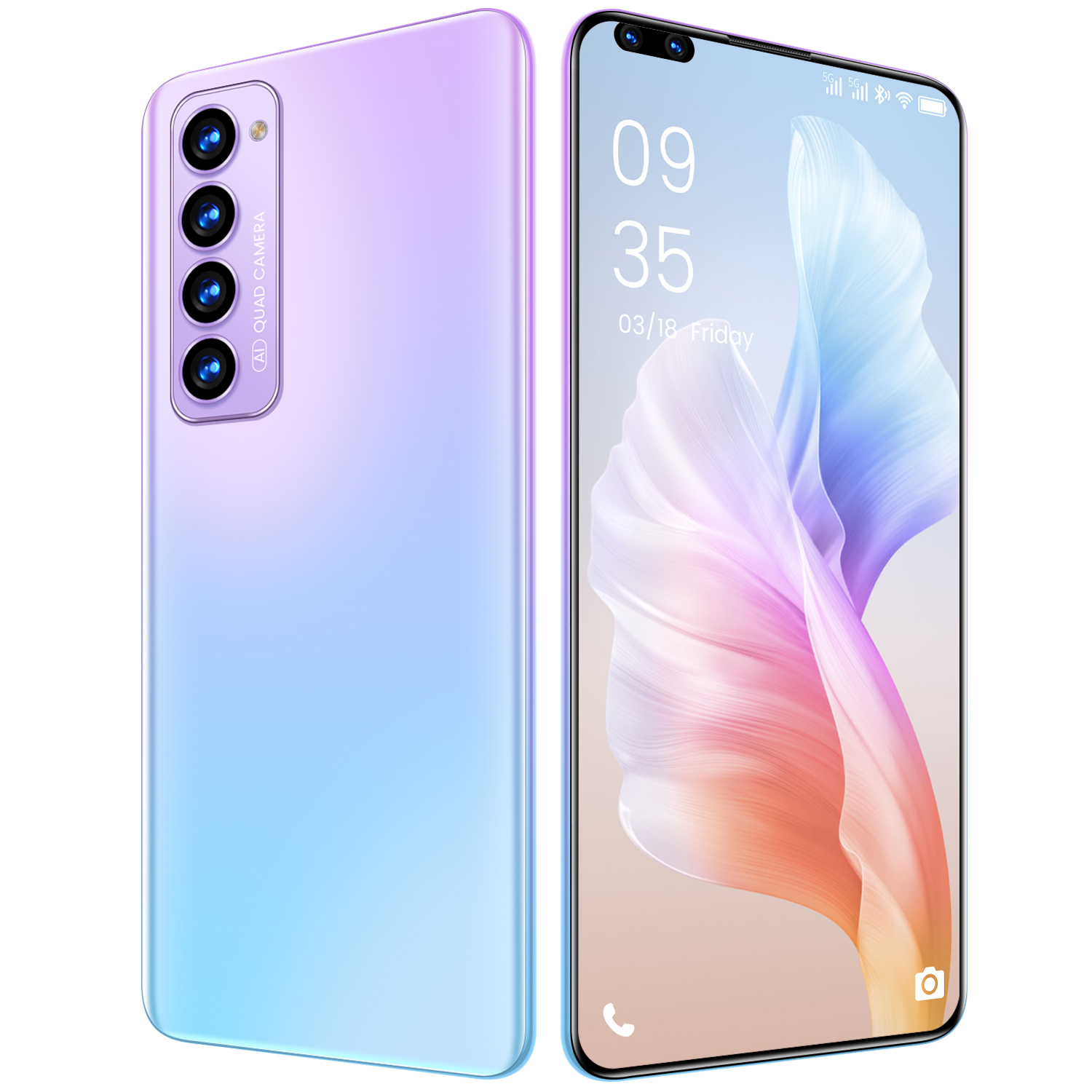 【Bonus gratis】RAM 12G ROM 256G 512G【cod】 handphone 7.3inch HD Layar penuh Android hp murah dibawah 1 juta handphone promo smart phone