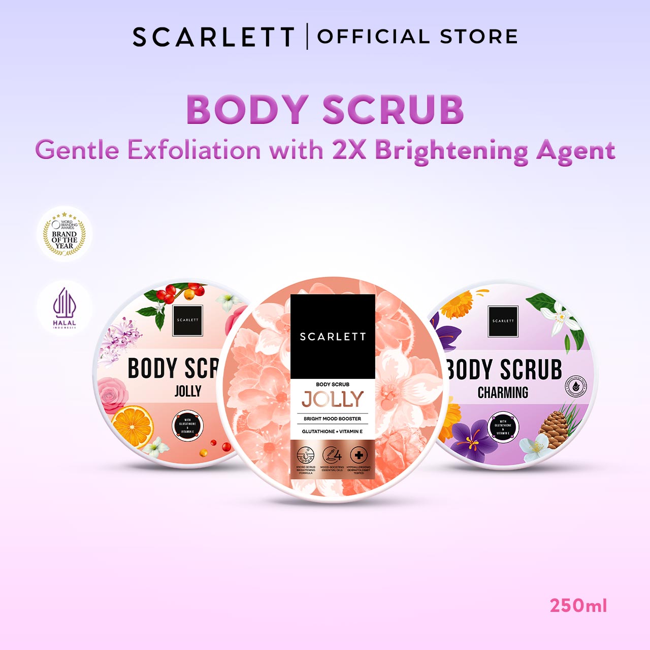 Scarlett Whitening Body Scrub