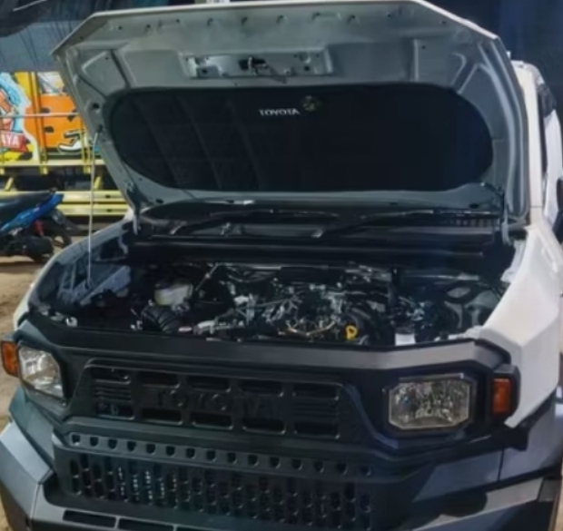 Toyota Hilux Rangga 2024-2029+ All New Original Vtech Engine Hood Heat Insulation Plus Thicker, Stronger and Not Preferred by Rat9 Harga 600,000 rupiah*Gratis Ongkir