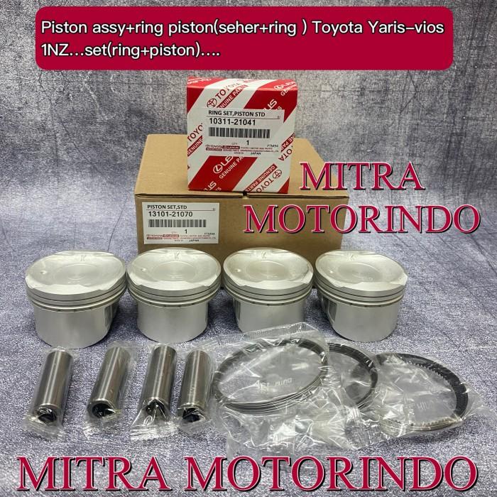 PISTON ASSY SET RING PISTON TOYOTA YARIS-VIOS 1NZ MADE IN JAPAN - KANR Harga  1,084,000 Ringgit*Penghantaran Percuma