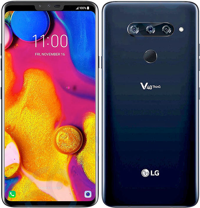 LG V40 Thinq 6/128GB RAM 6 GB - Fullset - V 40 6GB 128GB - Jakarta Harga 3,550,000 rupiah*Gratis Ongkir