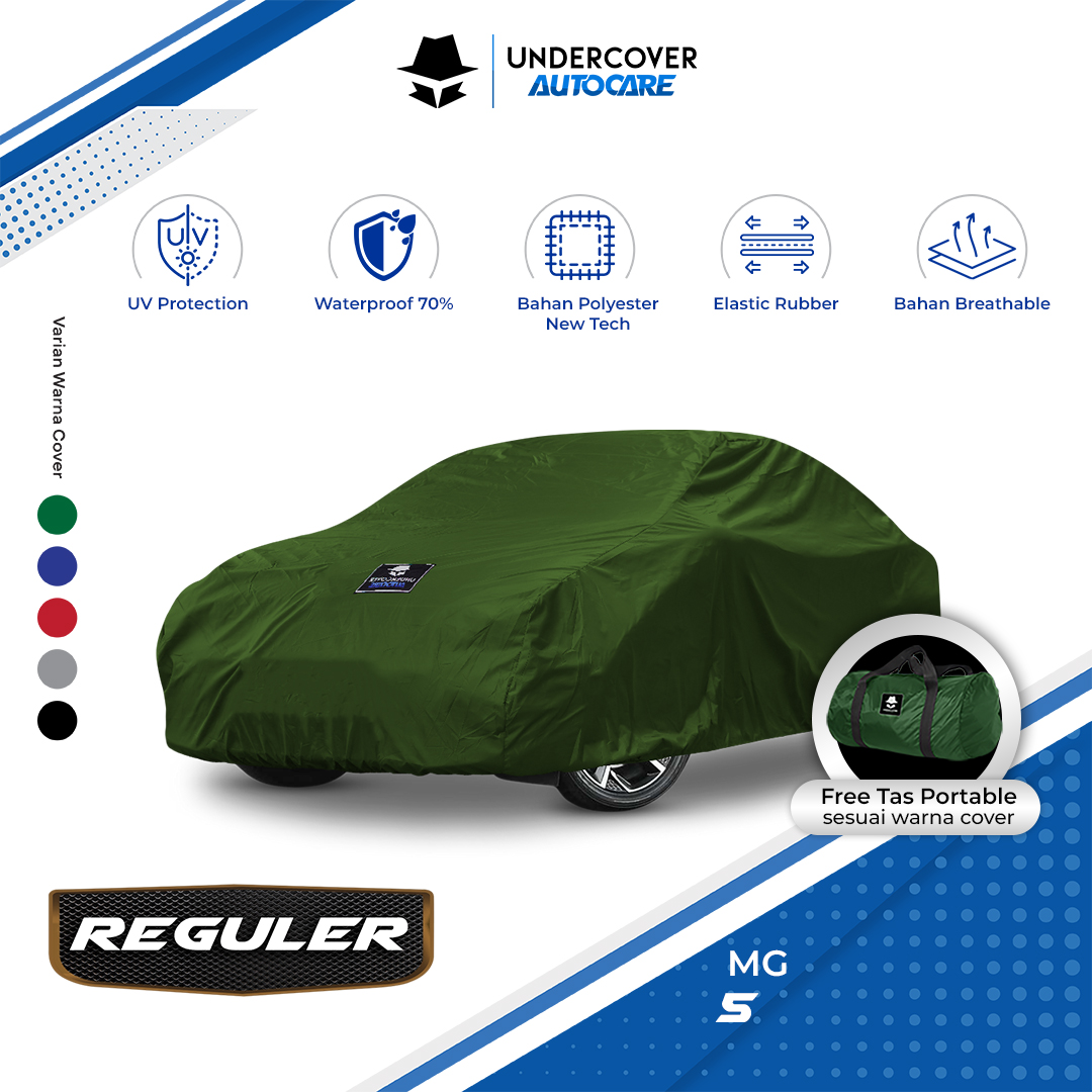 Undercover Autocare - Cover Mobil MG 5 Reguler Harga 302,000 rupiah*Gratis Ongkir