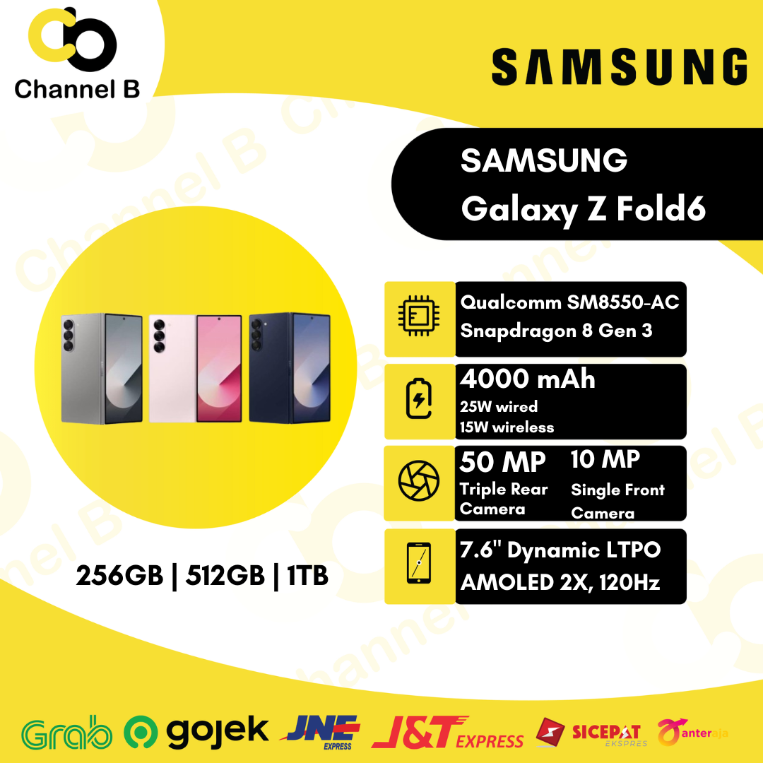 Samsung Galaxy Z Fold6 Series - Garansi Resmi Harga  17,645,000 Ringgit*Penghantaran Percuma