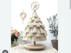 macrame pohon natal custom