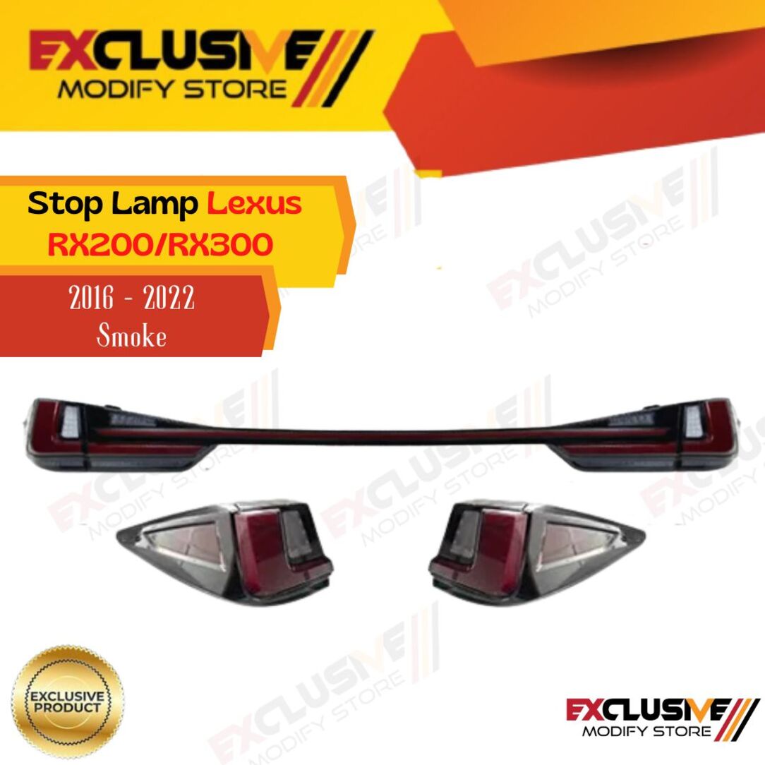 Stop Lamp Lexus RX200/RX300 2016 - 2022 upgrade facelift model 2023 Harga 18,500,000 rupiah*Gratis Ongkir
