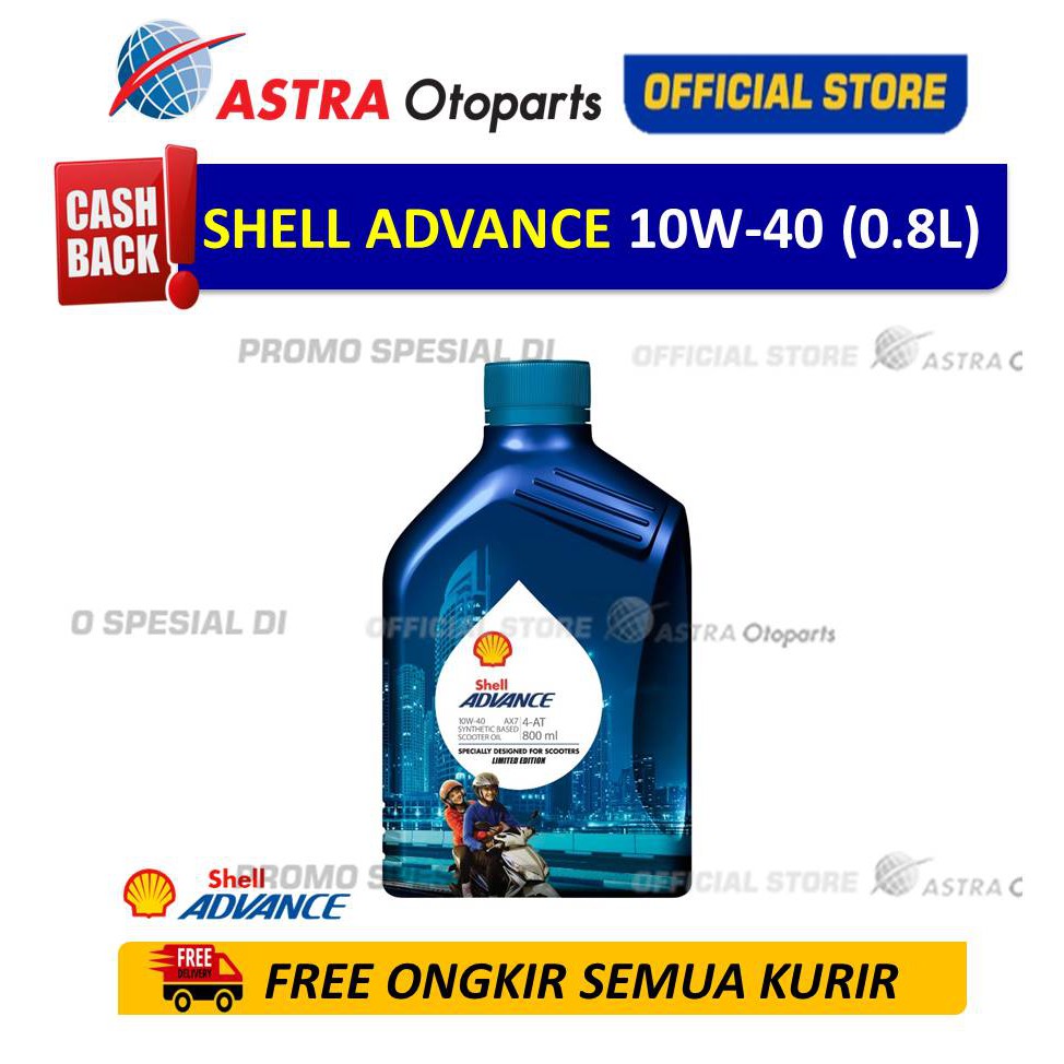 Shell Advance AX7SC 10W40 0.8L (550062463) Giá 52,004 Đồng*Miễn phí vận chuyển