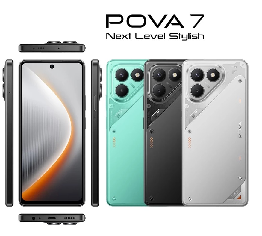 Tecno Pova 7 / Pova 4 [8/128GB] - Bisa Cicilan Tanpa Kartu Kredit Harga 2,098,000 rupiah*Gratis Ongkir