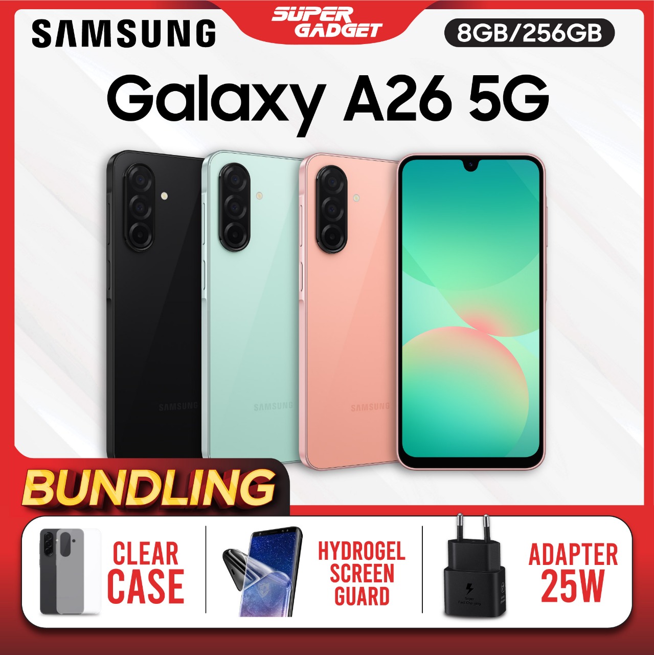 Samsung Galaxy A26 5g Smartphone Giá 3,799,000 Đồng*Miễn phí vận chuyển