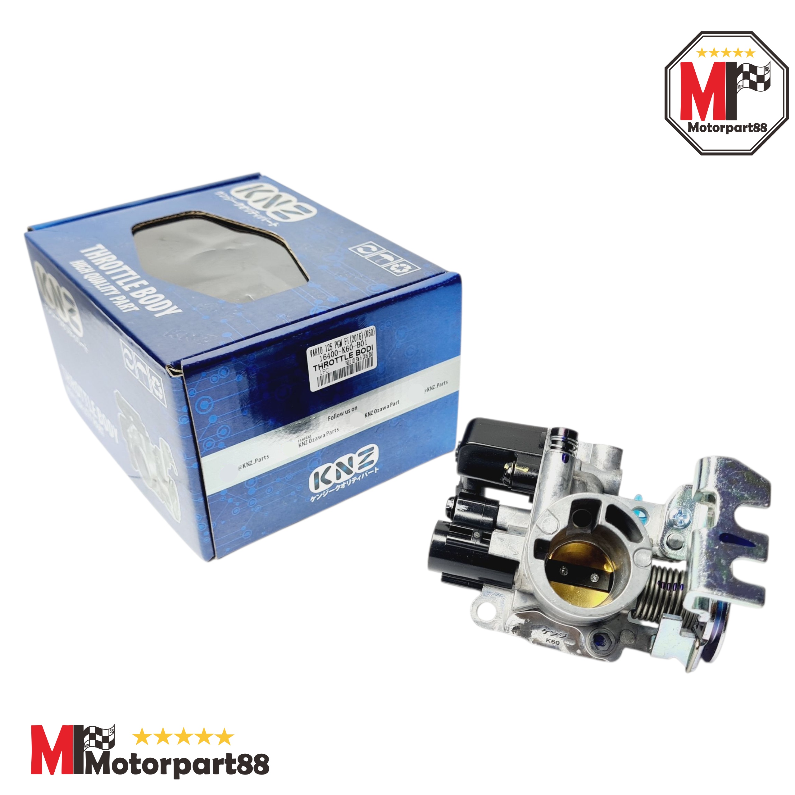 Throttle body Assy carburetor injection Vario 125 PFI 2016 up led K60 KNZ Harga 364,500 rupiah*Gratis Ongkir