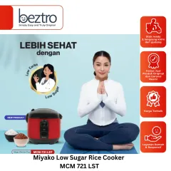 Miyako Mcm721Lst - Magic Com Low Sugar 5in1 Nanoal Pot-Rice Cooker-Rice Cooker-Original