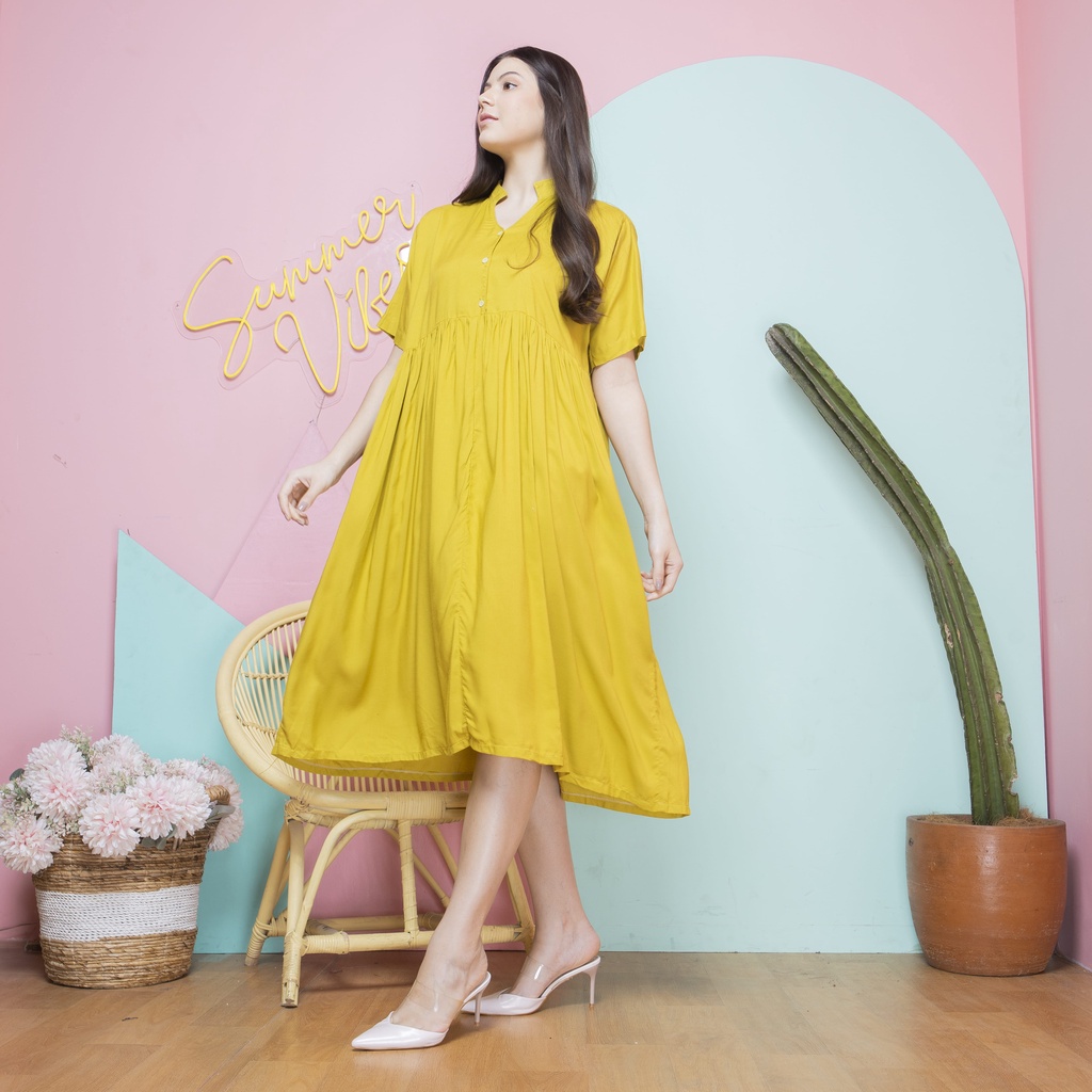 dress kuning pastel Beli Dress Kuning Pastel Terbaru Online Harga Terbaik